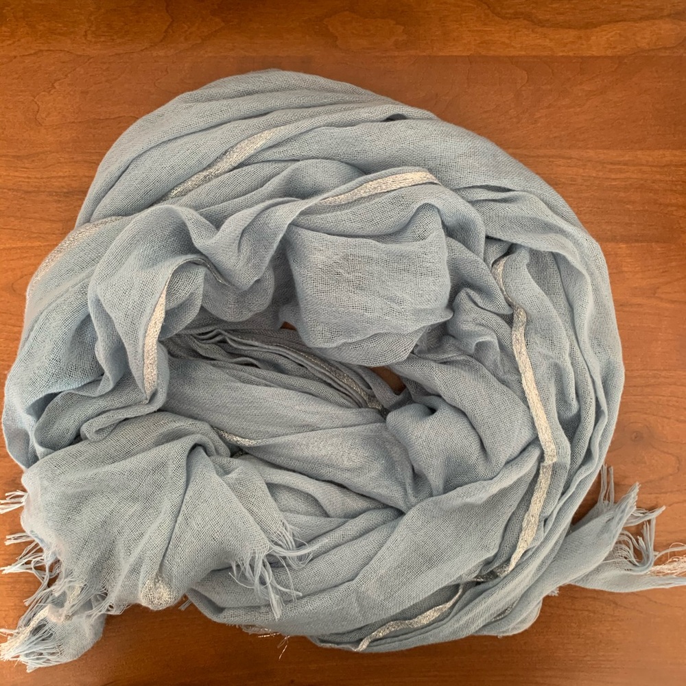 Target | Blue and Silver Scarf